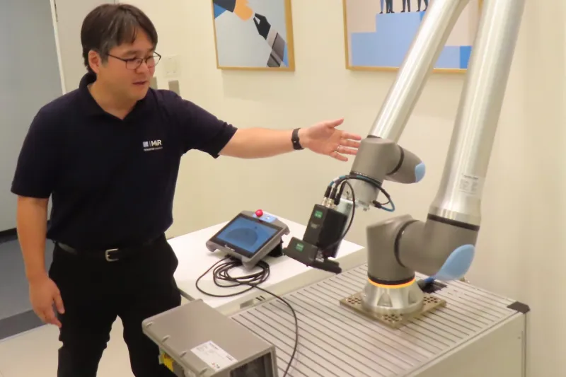 Universal Robots Gen7 en demostración